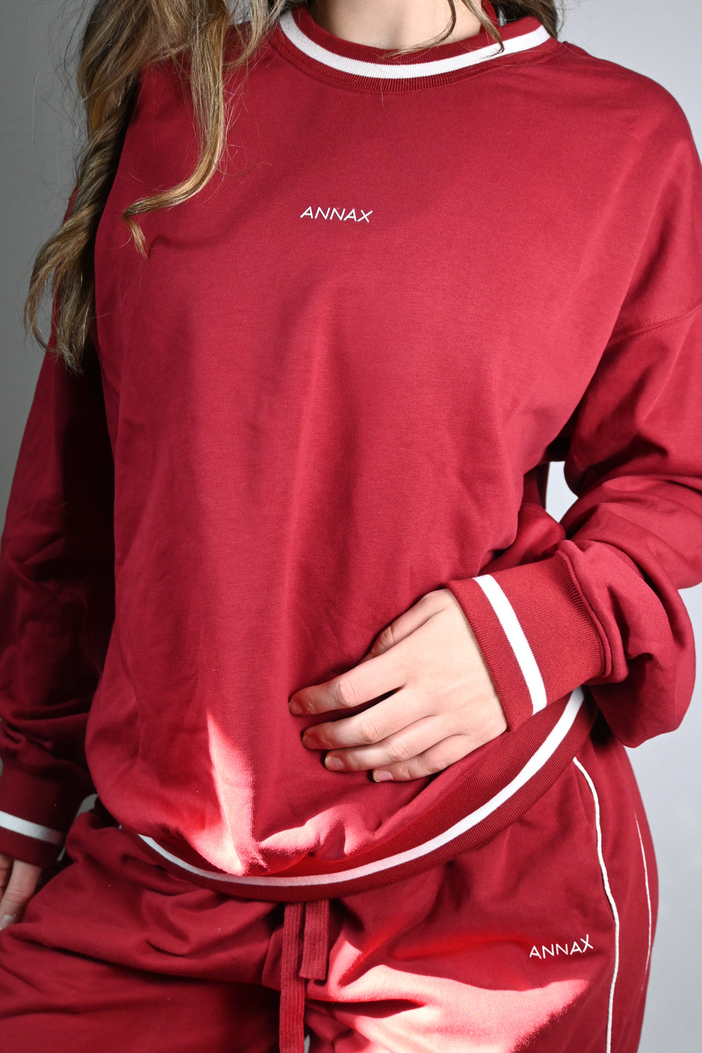 Stripped Crewneck